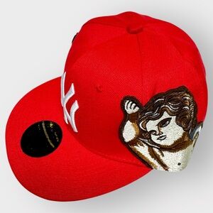 Red‎ NEW YORK Yankees x Jon Stan Size 7 NEW WITH TAGS